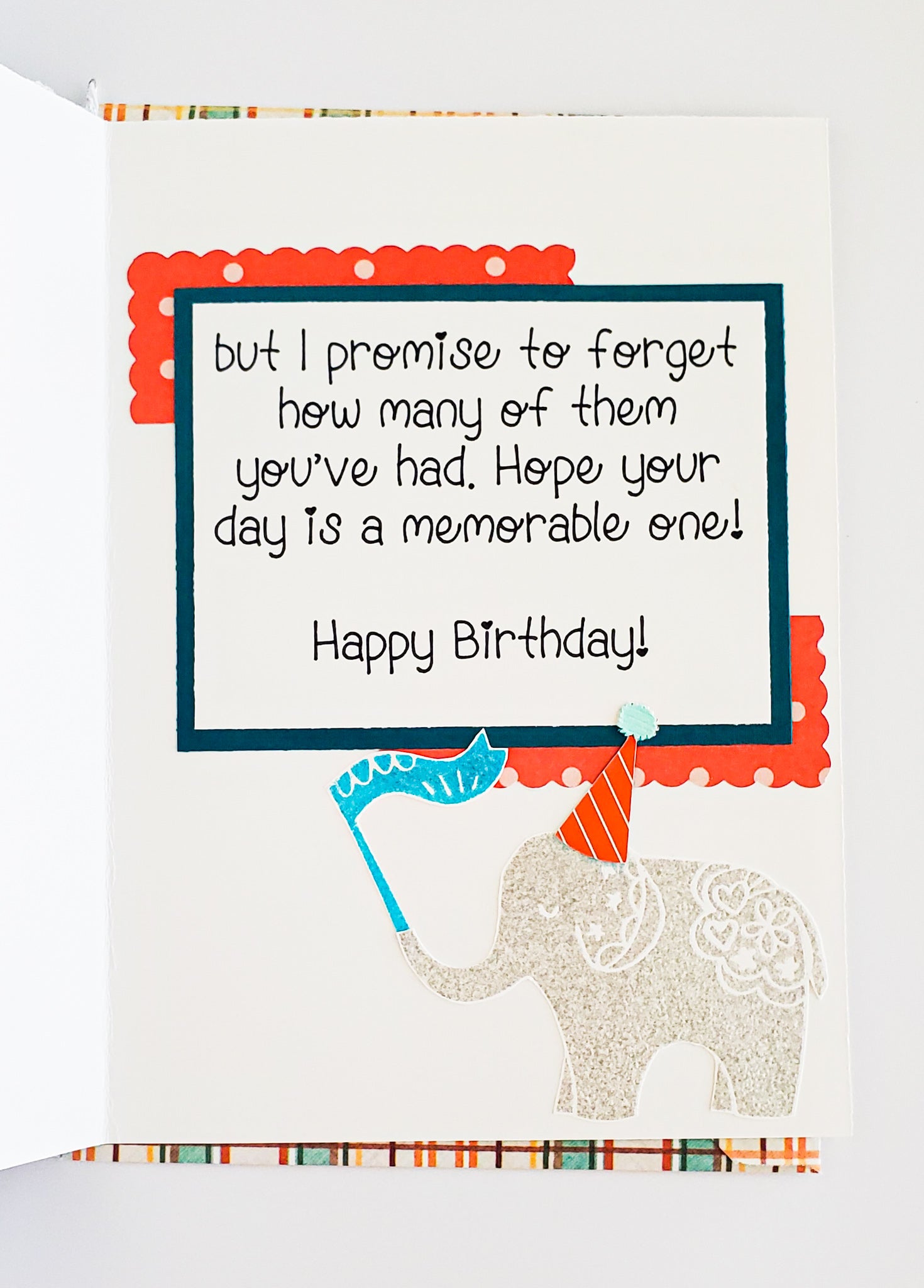 Elephant Birthday Card - New Beginning Designs