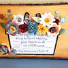 Flower Basket Scripture Art - New Beginning Designs