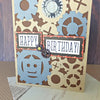 Gear Birthday Card - New Beginning Designs