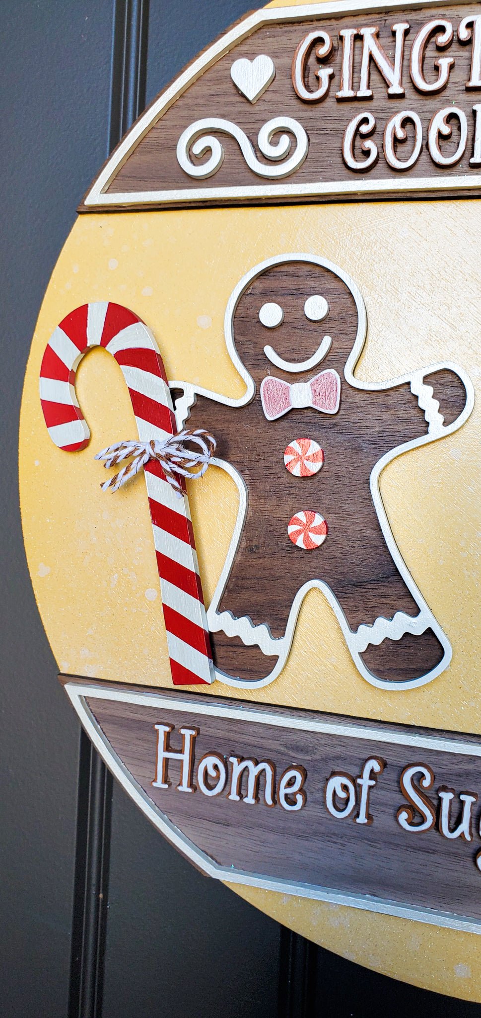 Gingerbread Door Sign - New Beginning Designs