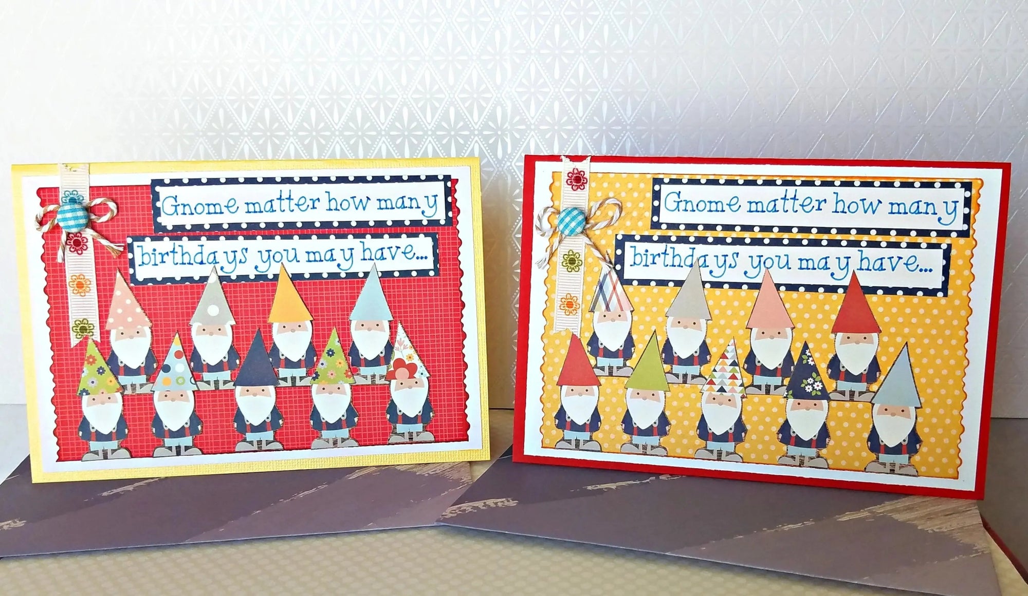 Gnome Birthday Card - New Beginning Designs