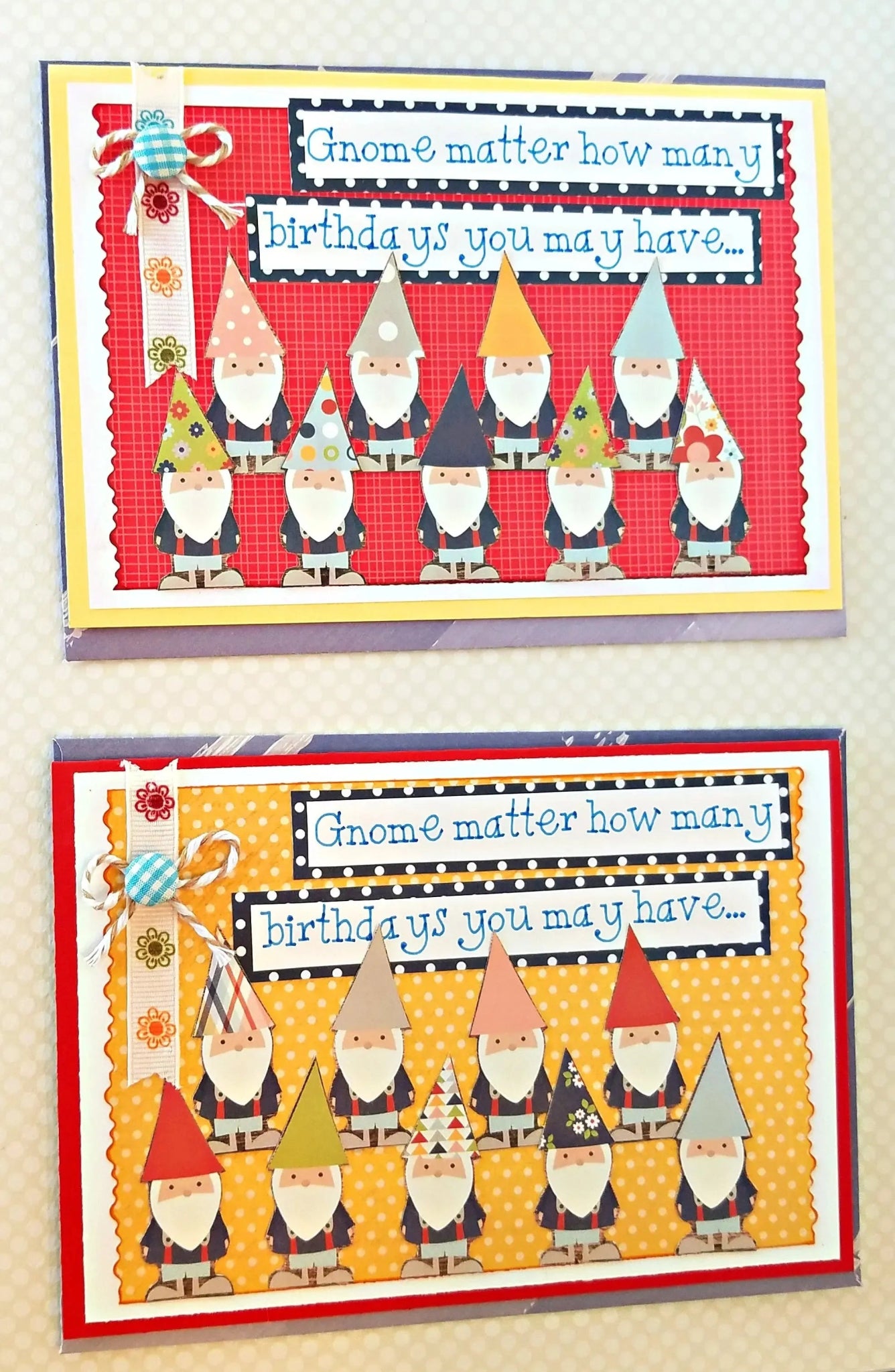 Gnome Birthday Card - New Beginning Designs