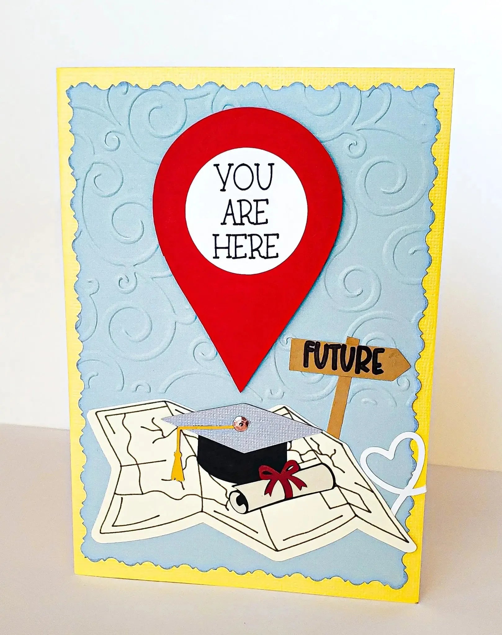 GPS Graduation Card - New Beginning Designs