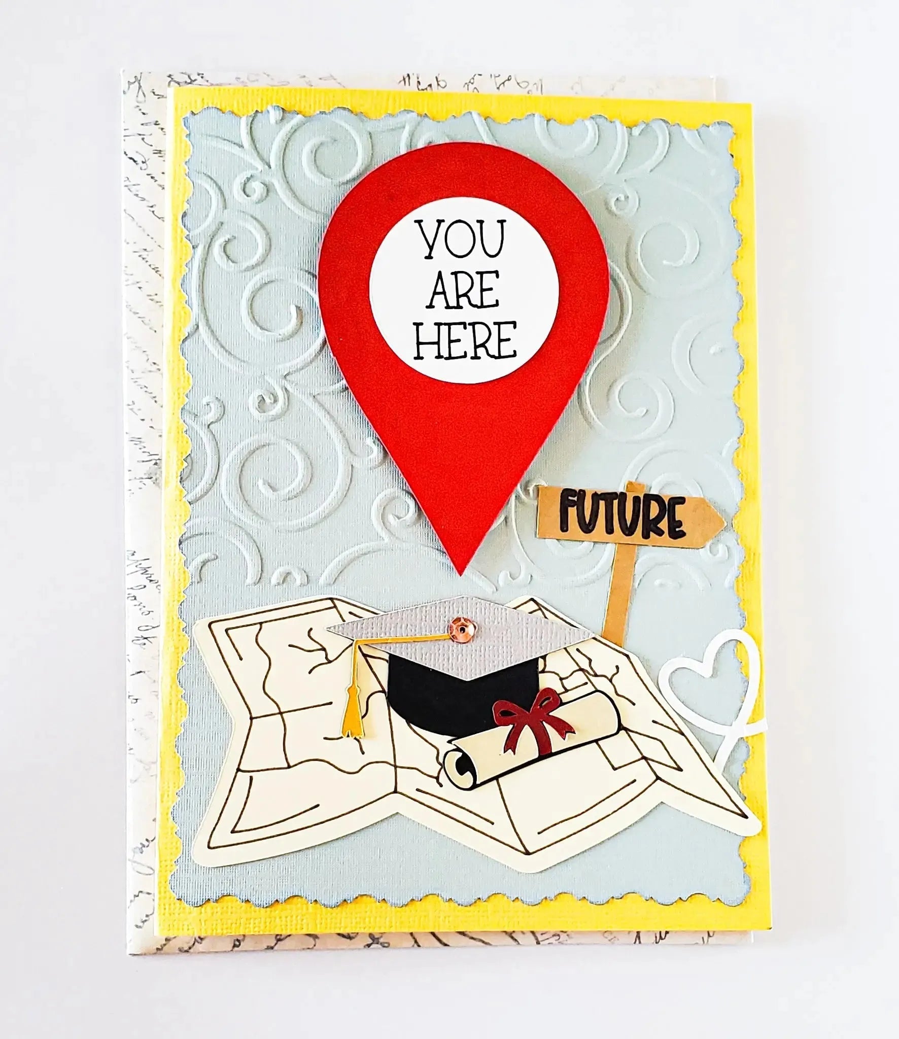 GPS Graduation Card - New Beginning Designs