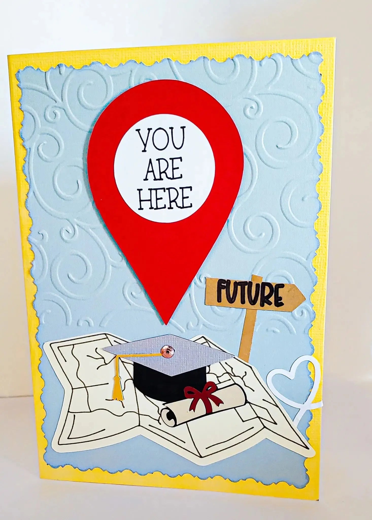 GPS Graduation Card - New Beginning Designs