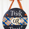 Halloween Trick or Treat Door Sign - New Beginning Designs