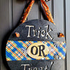 Halloween Trick or Treat Door Sign - New Beginning Designs