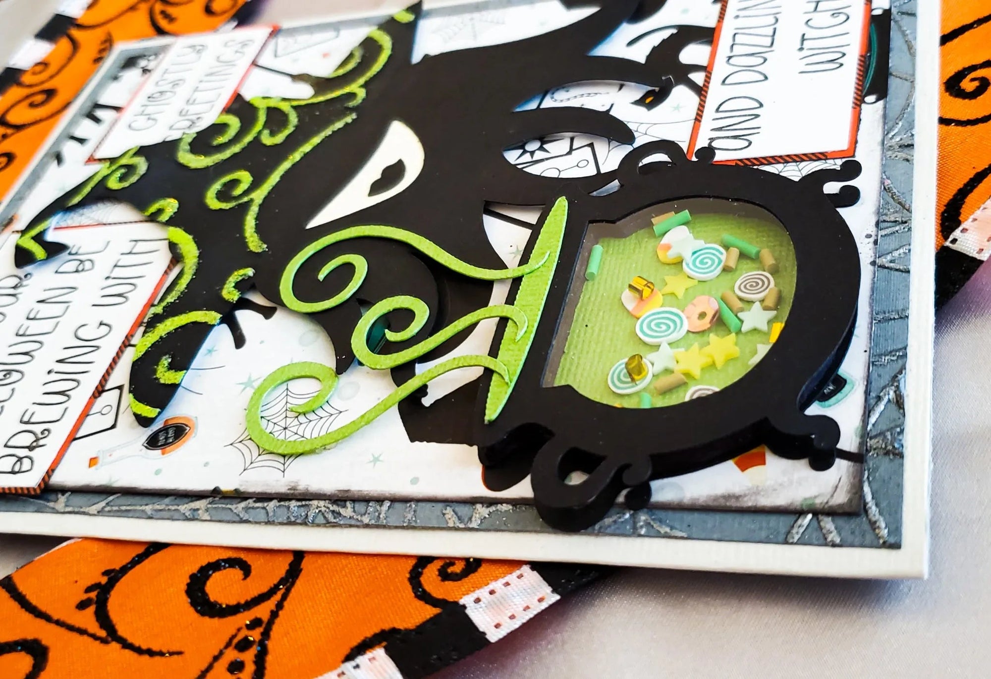 Halloween Witch Greeting Card - New Beginning Designs