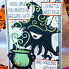 Halloween Witch Greeting Card - New Beginning Designs