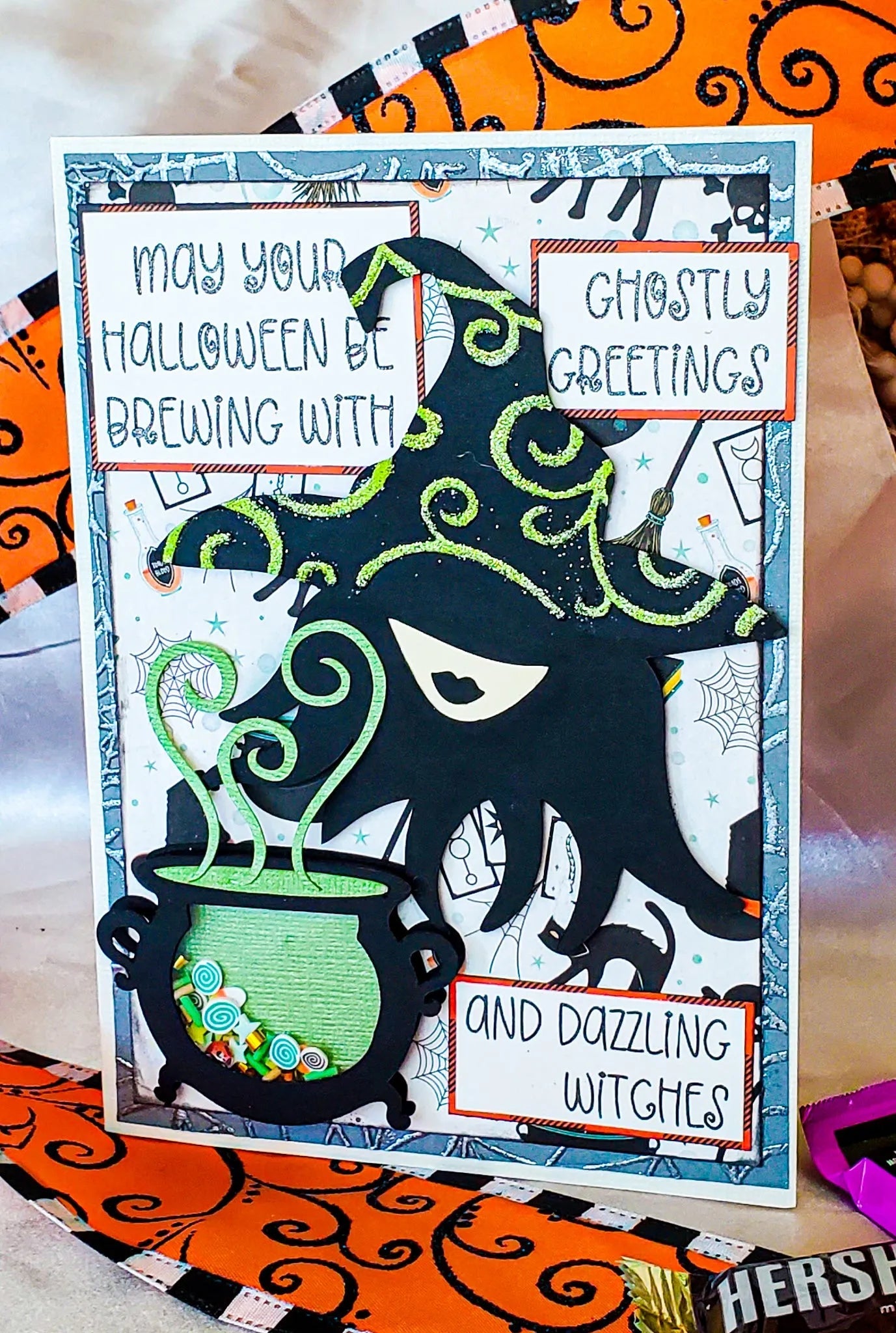 Halloween Witch Greeting Card - New Beginning Designs