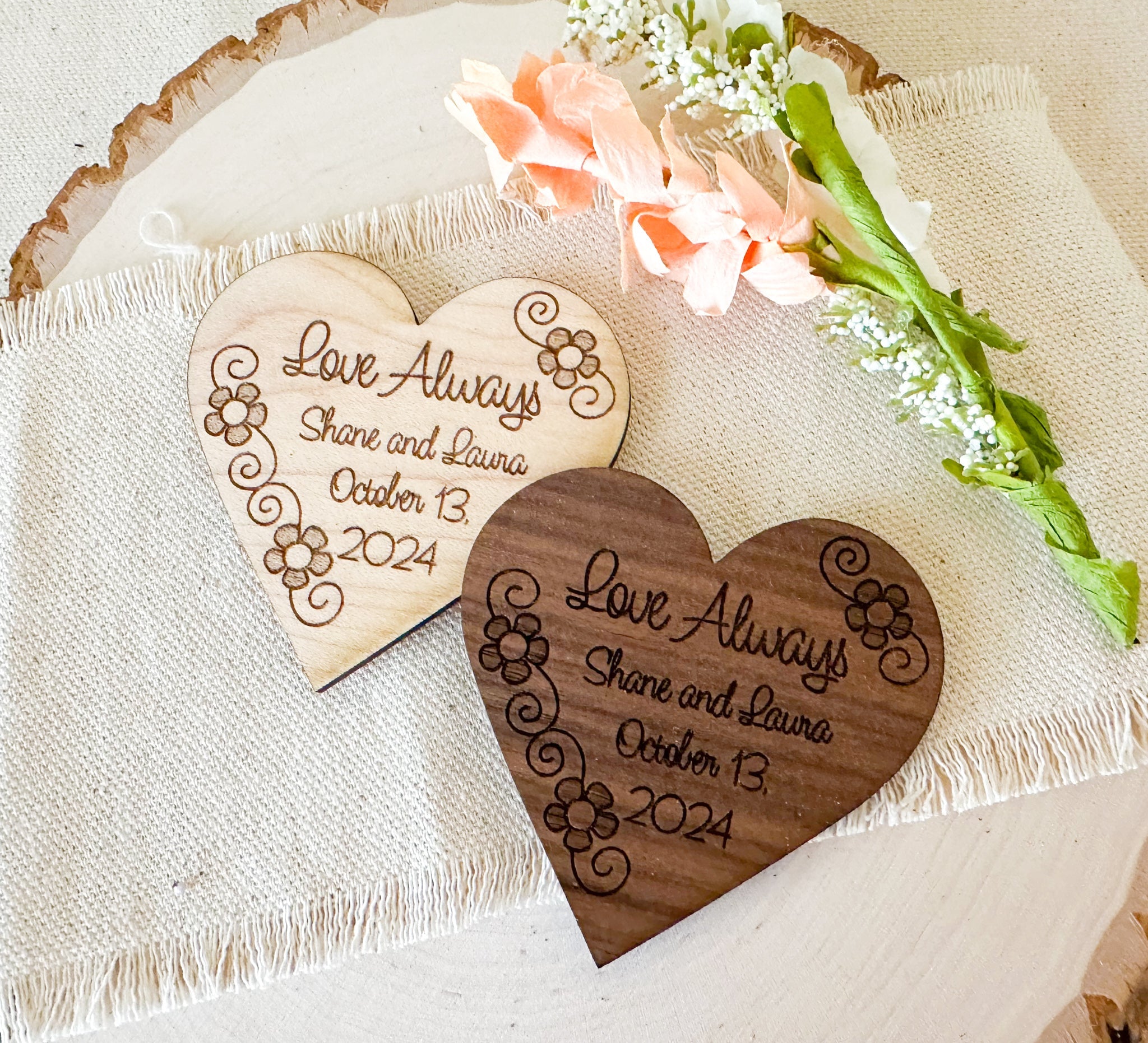 Wedding Favor, Heart Magnets - Qty 150 offers