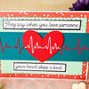 Heartbeat Valentine Greeting Card - New Beginning Designs