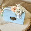 Ice Blue Ceremony Ring Box - New Beginning Designs