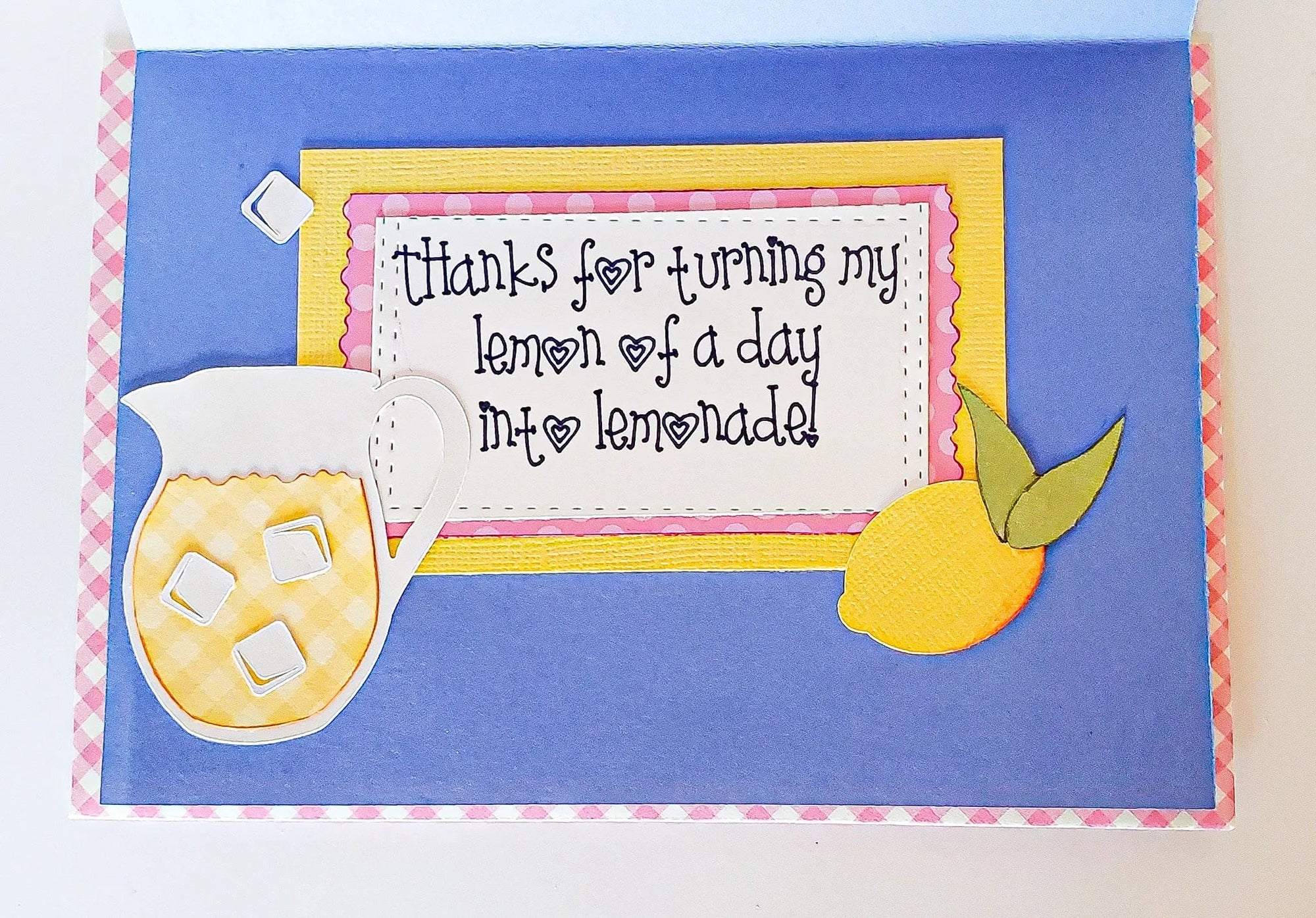 Lemonade Friendship Card - New Beginning Designs