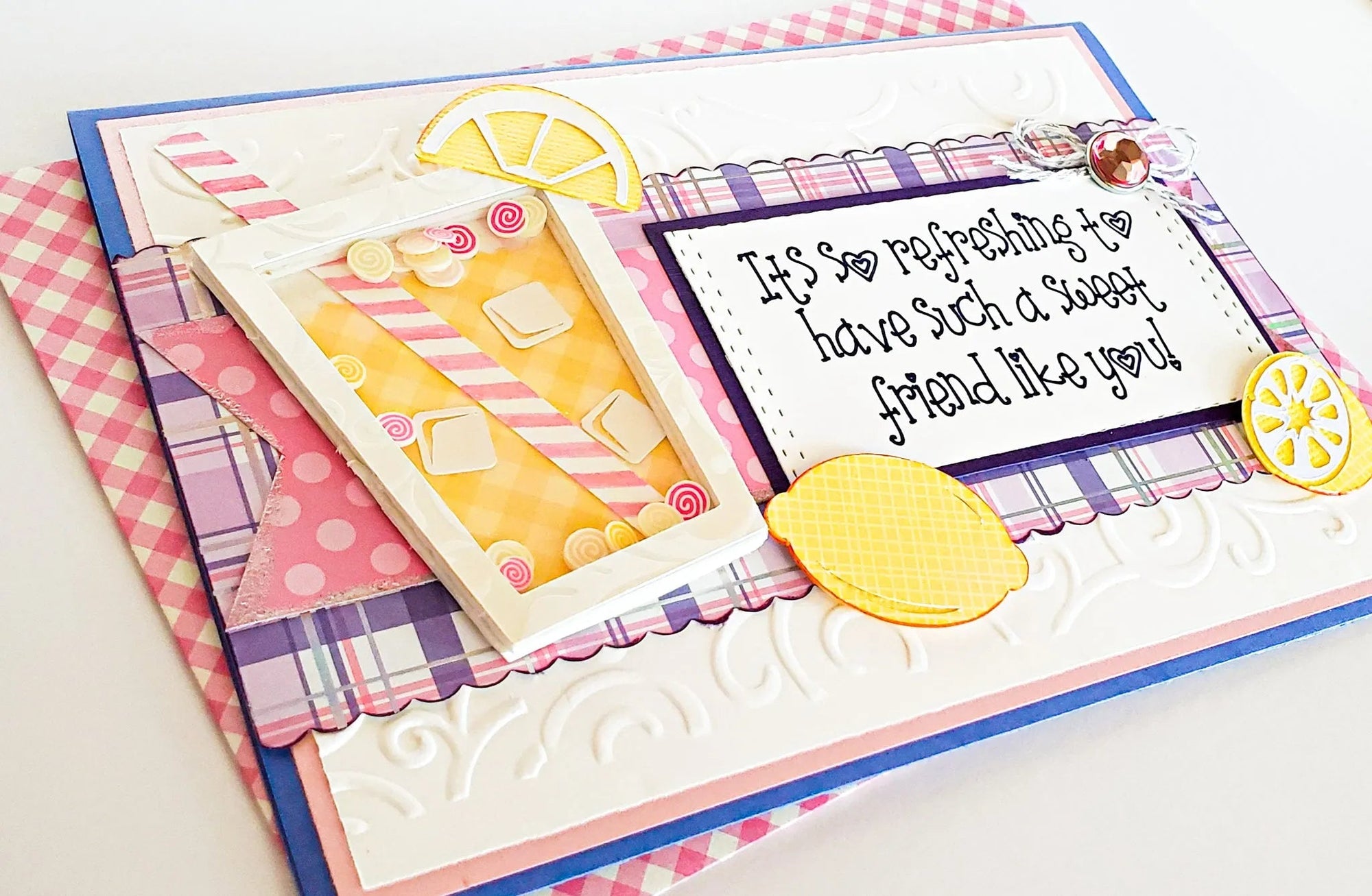 Lemonade Friendship Card - New Beginning Designs