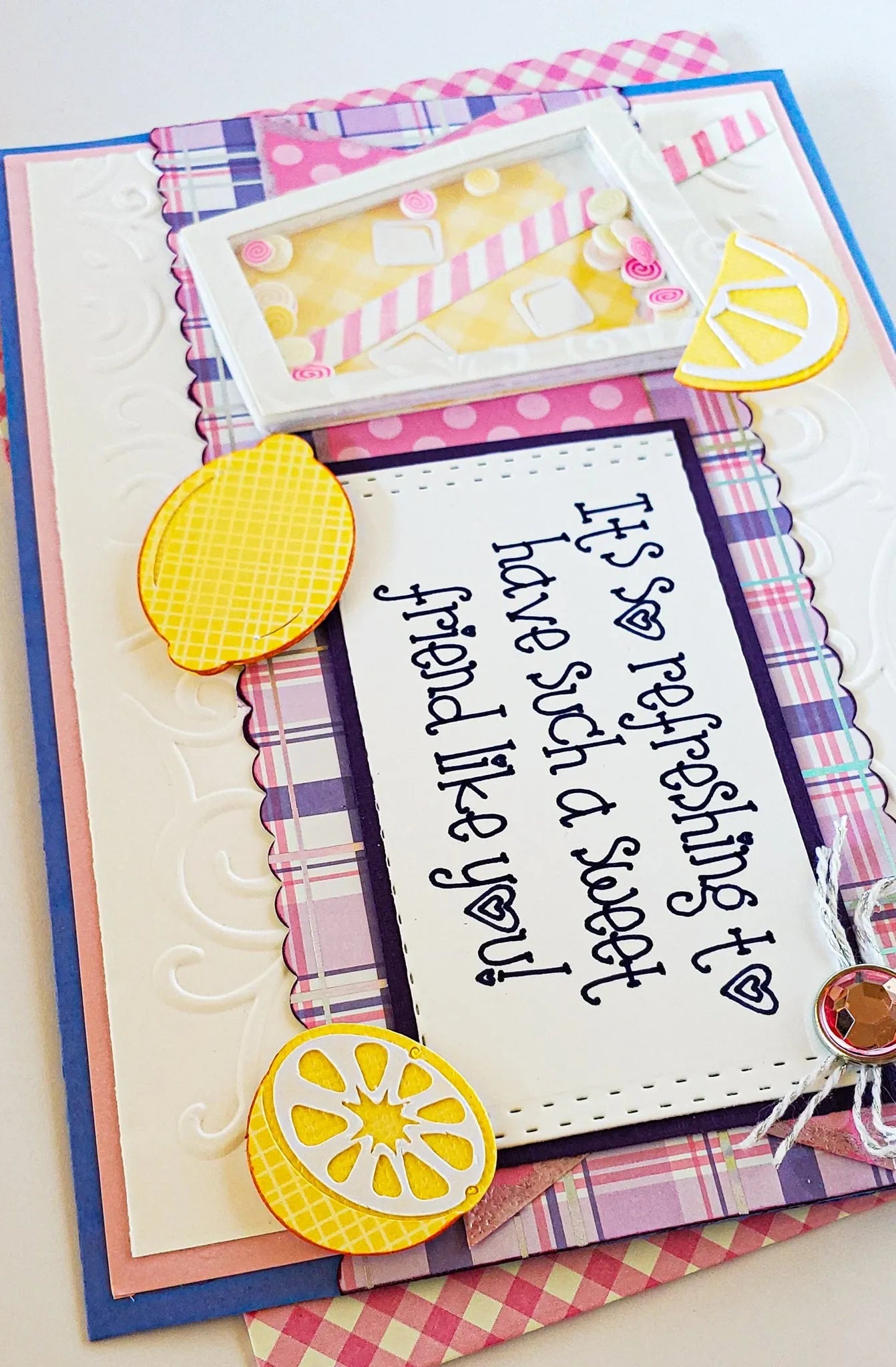 Lemonade Friendship Card - New Beginning Designs