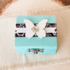 Light Blue Engagement Ring Box - New Beginning Designs