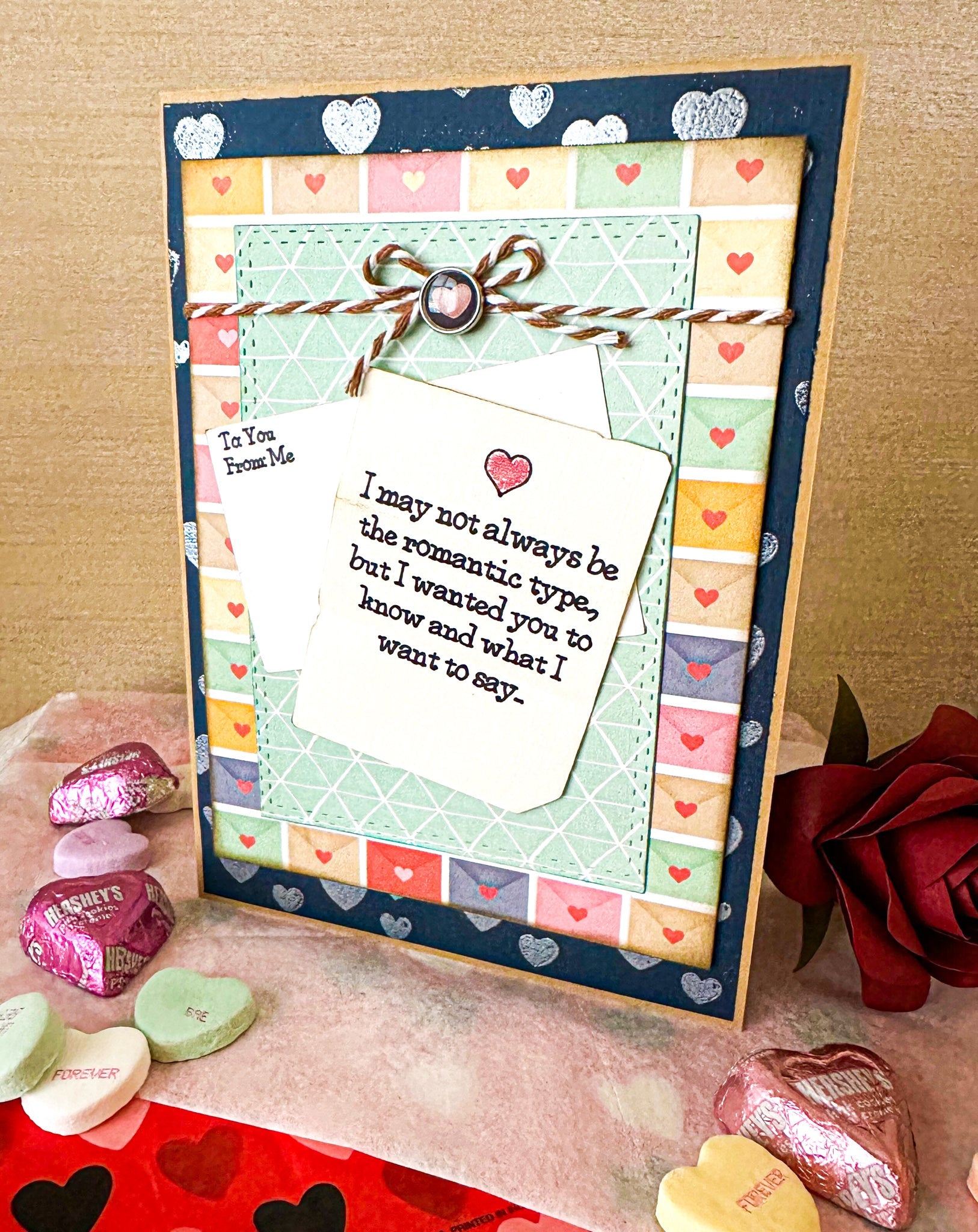 Love Letter Valentine Greeting Card - New Beginning Designs