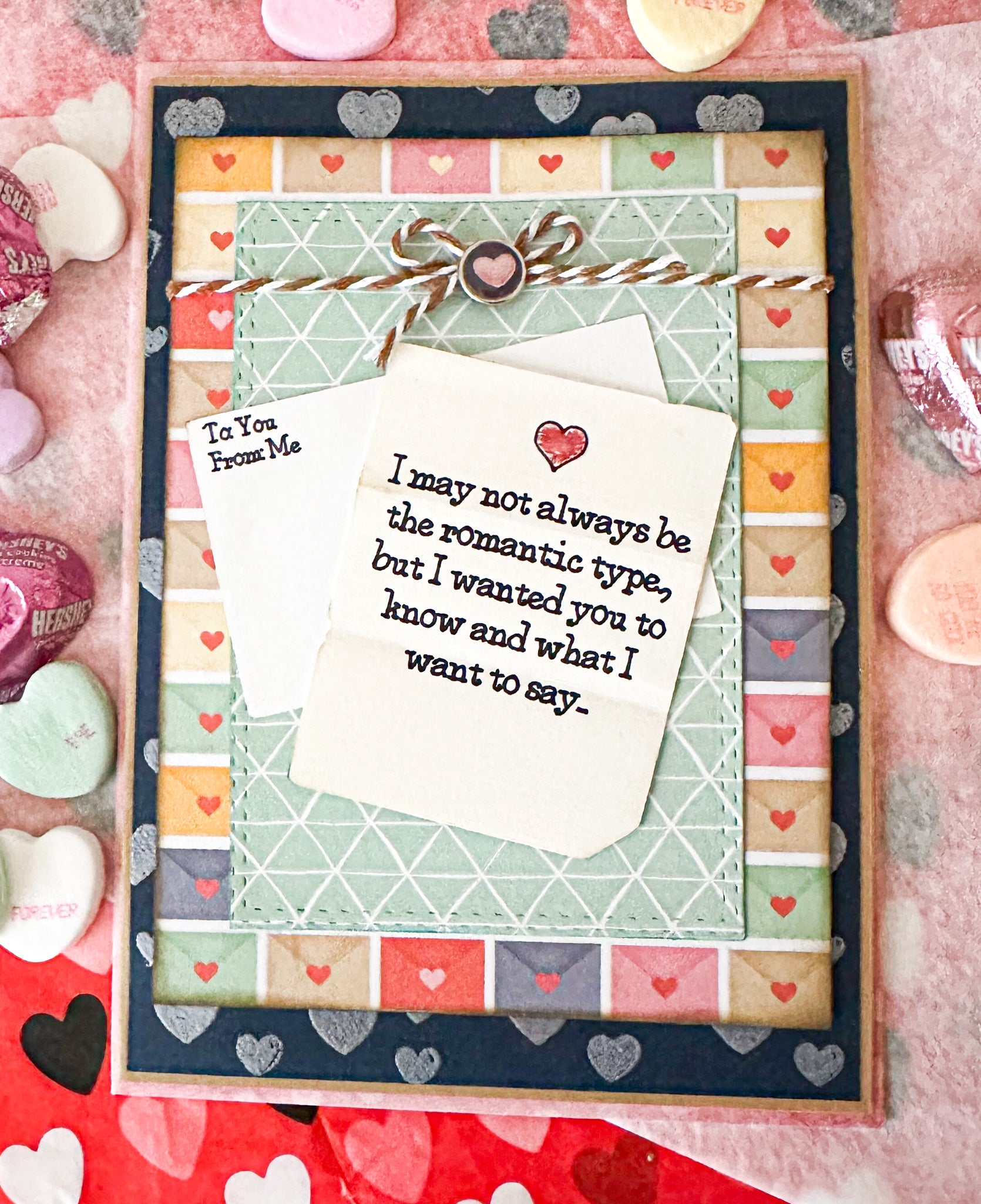 Love Letter Valentine Greeting Card - New Beginning Designs