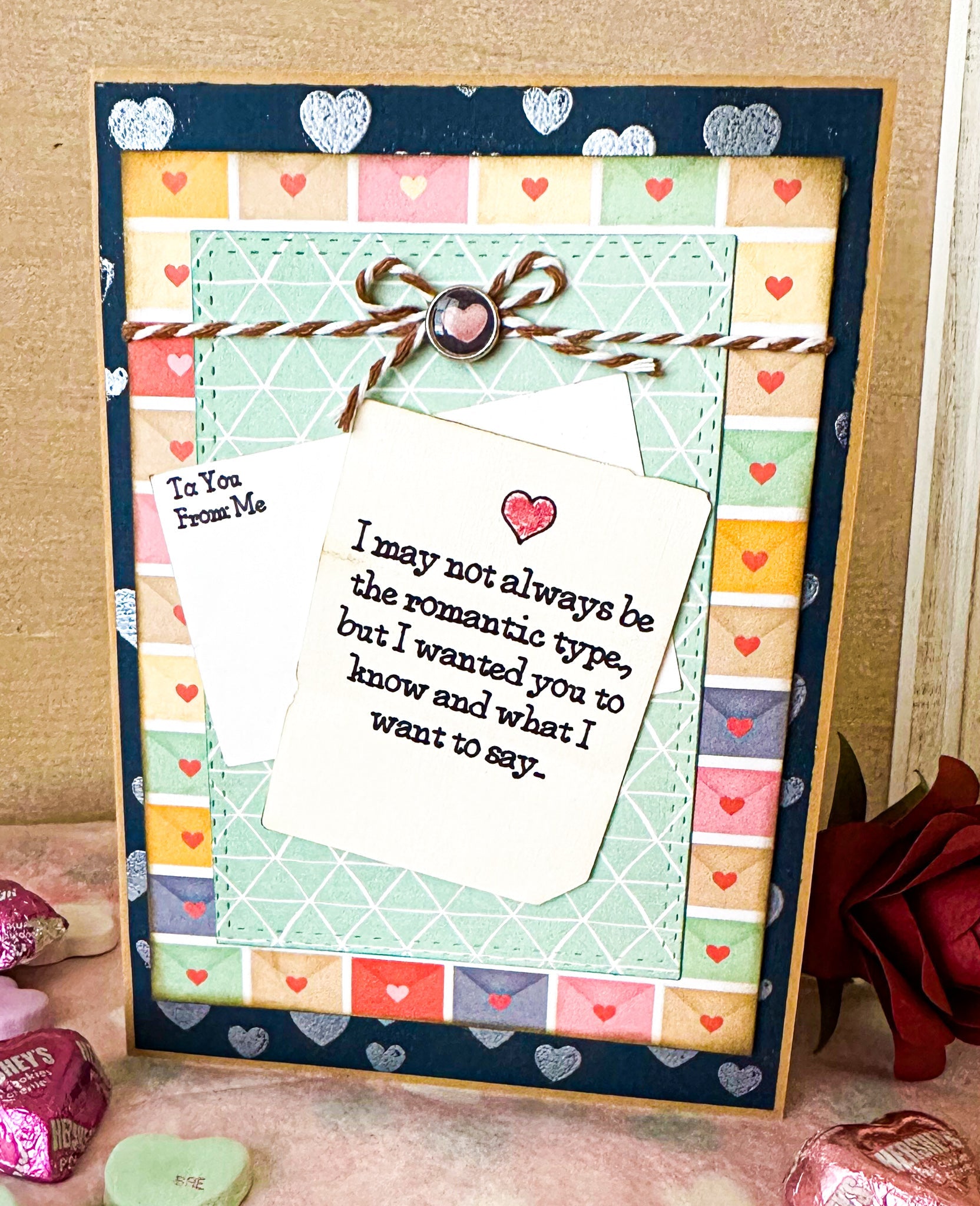 Love Letter Valentine Greeting Card - New Beginning Designs