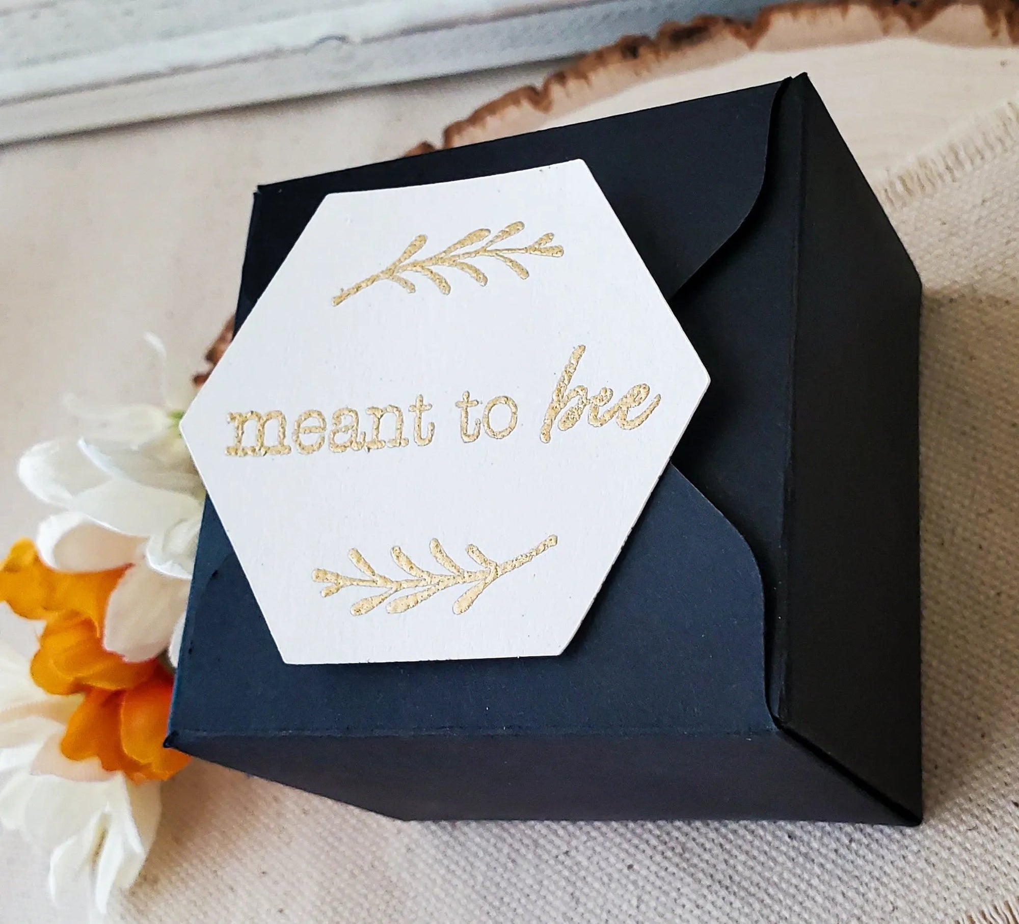 Meant to Bee Wedding Favor Magnets - New Beginning Designs