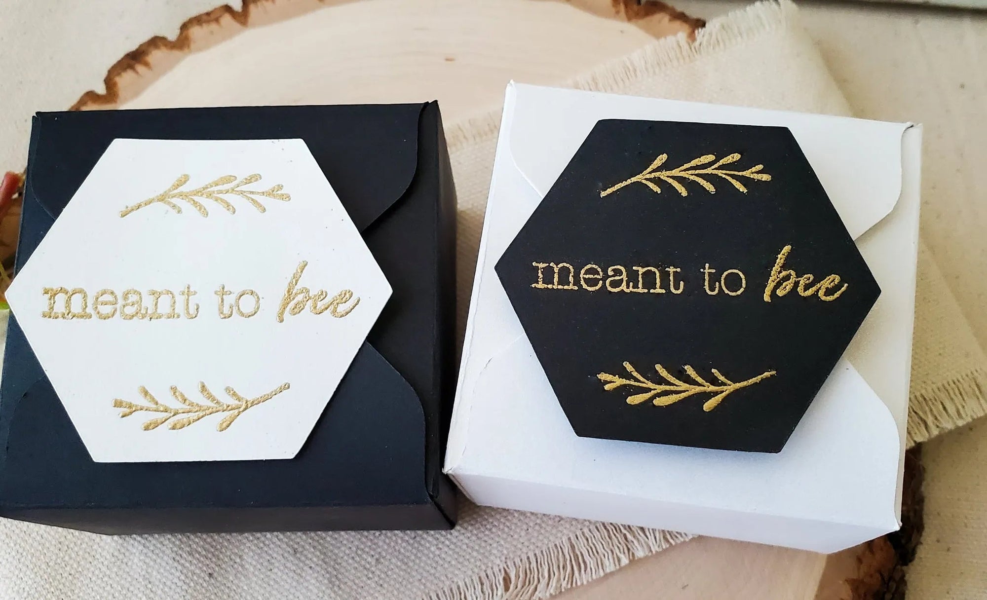 Meant to Bee Wedding Favor Magnets - New Beginning Designs