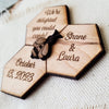 Meant to Bee Wedding Favor Magnets - New Beginning Designs