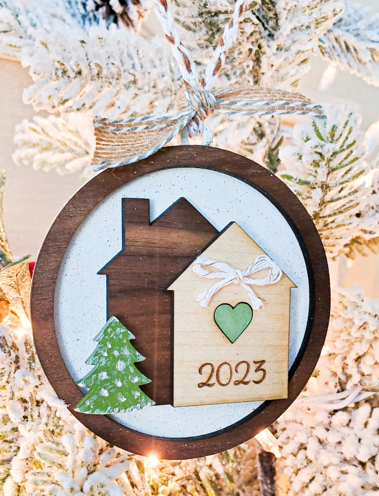 New Home Christmas Ornament - New Beginning Designs