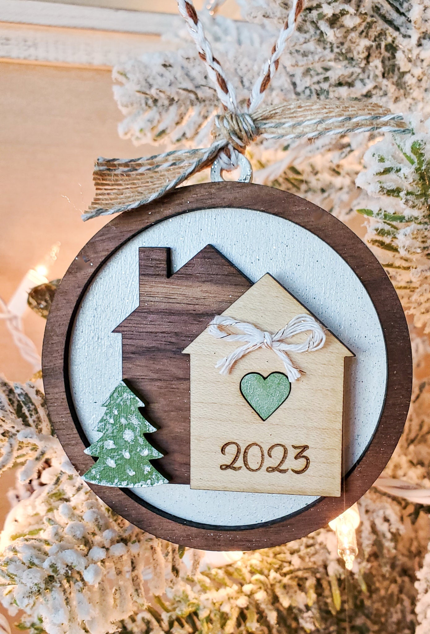 New Home Christmas Ornament - New Beginning Designs