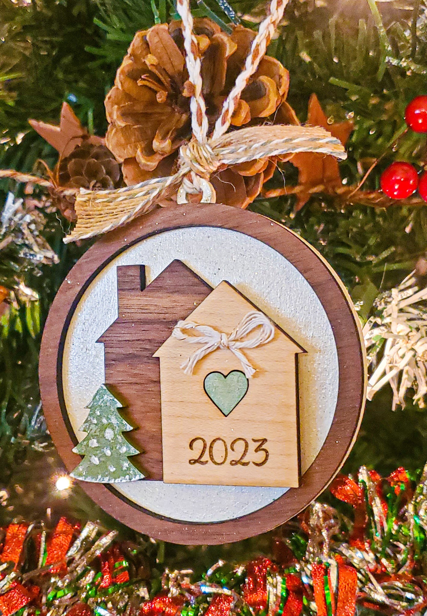 New Home Christmas Ornament - New Beginning Designs