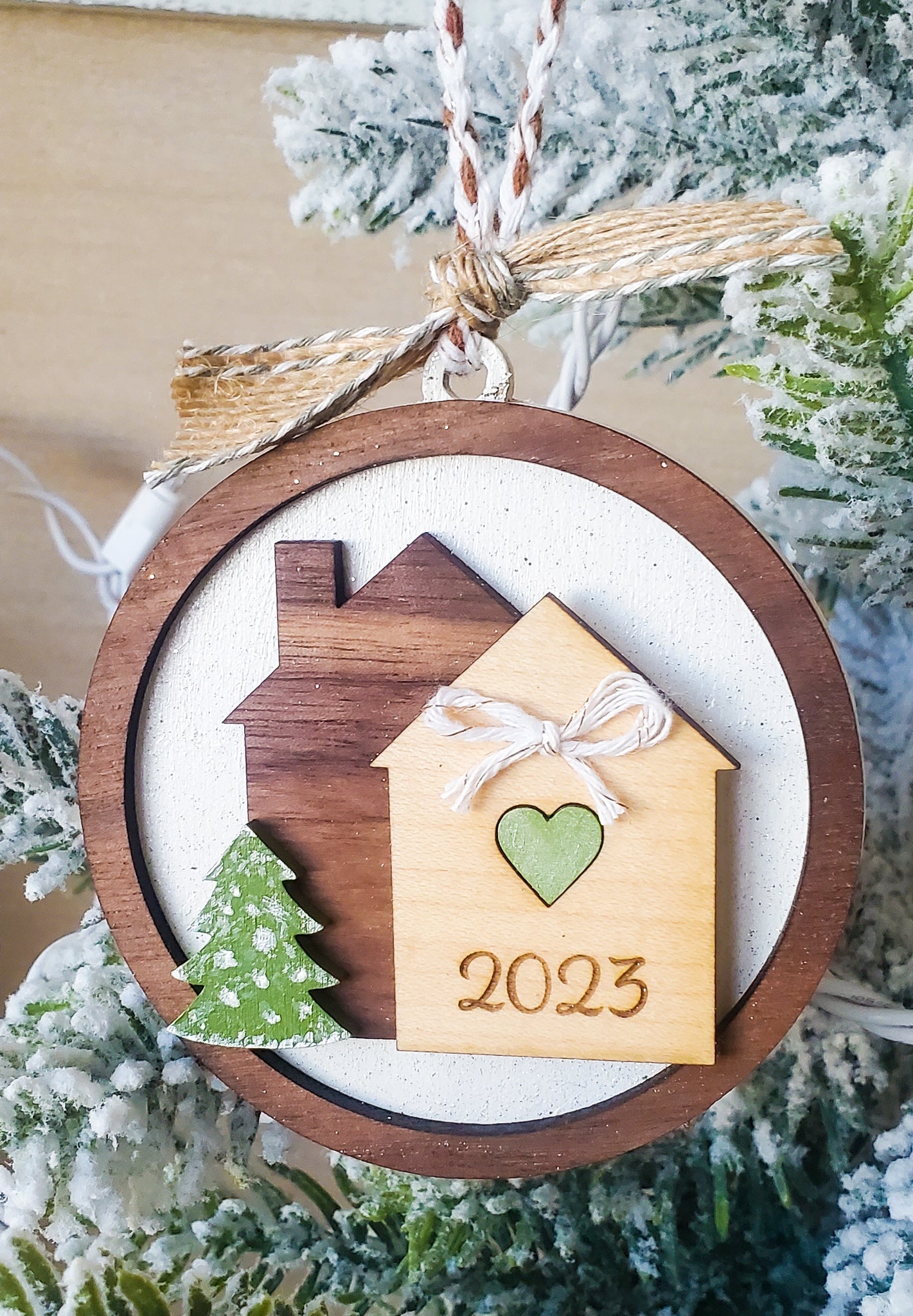 New Home Christmas Ornament - New Beginning Designs