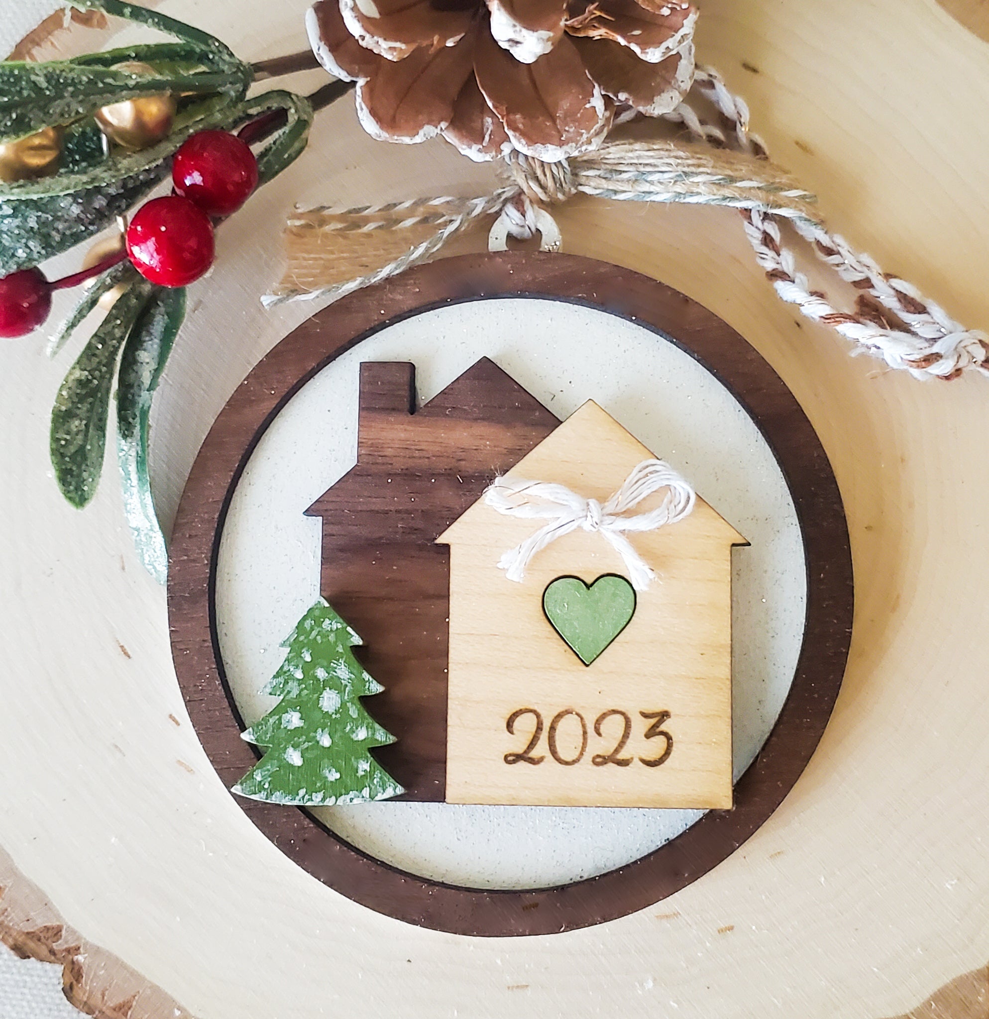 New Home Christmas Ornament - New Beginning Designs