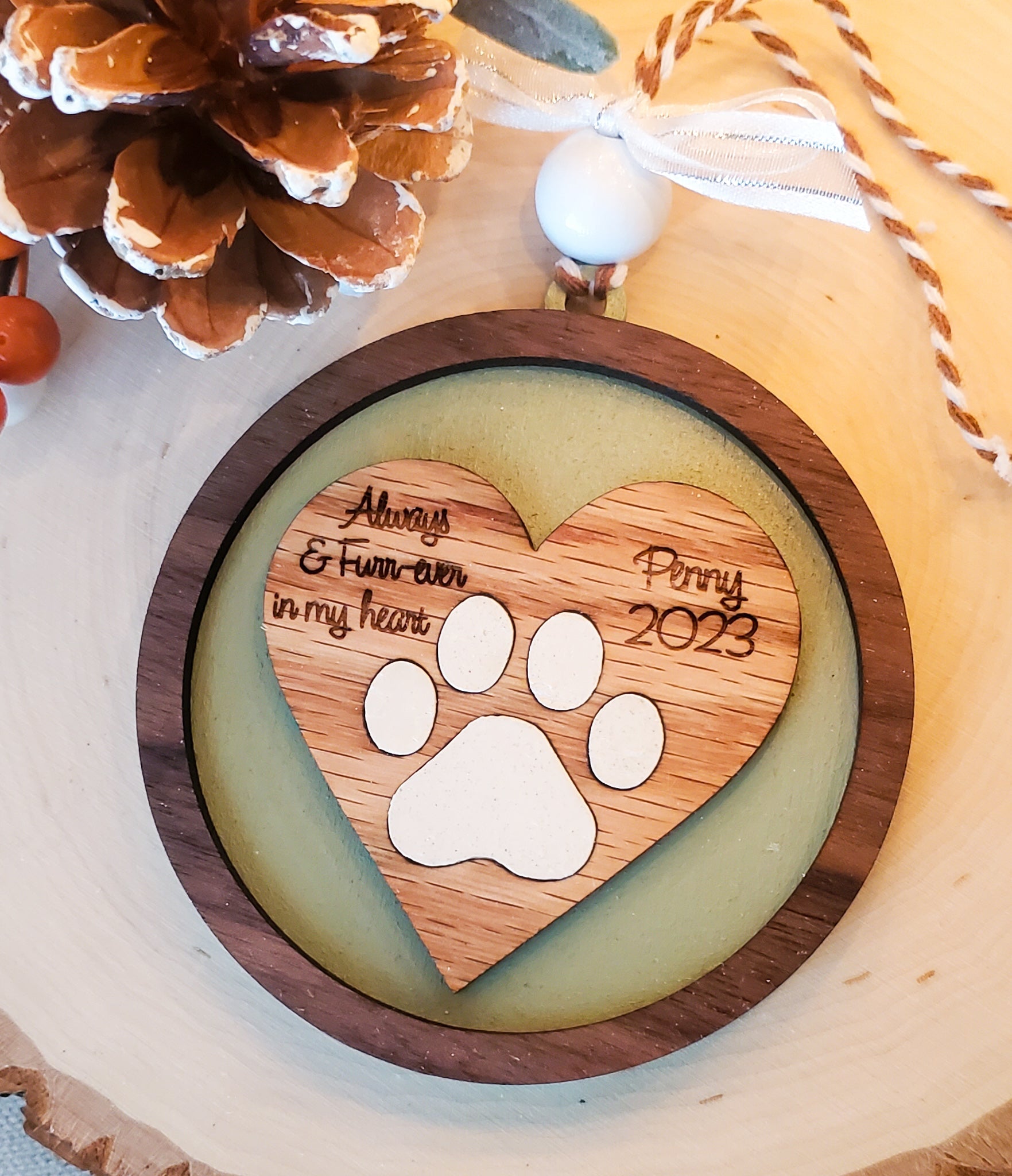 Pet Memorial Christmas Ornament - New Beginning Designs