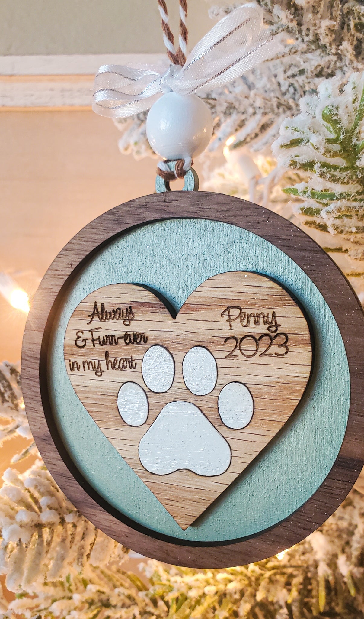 Pet Memorial Christmas Ornament - New Beginning Designs