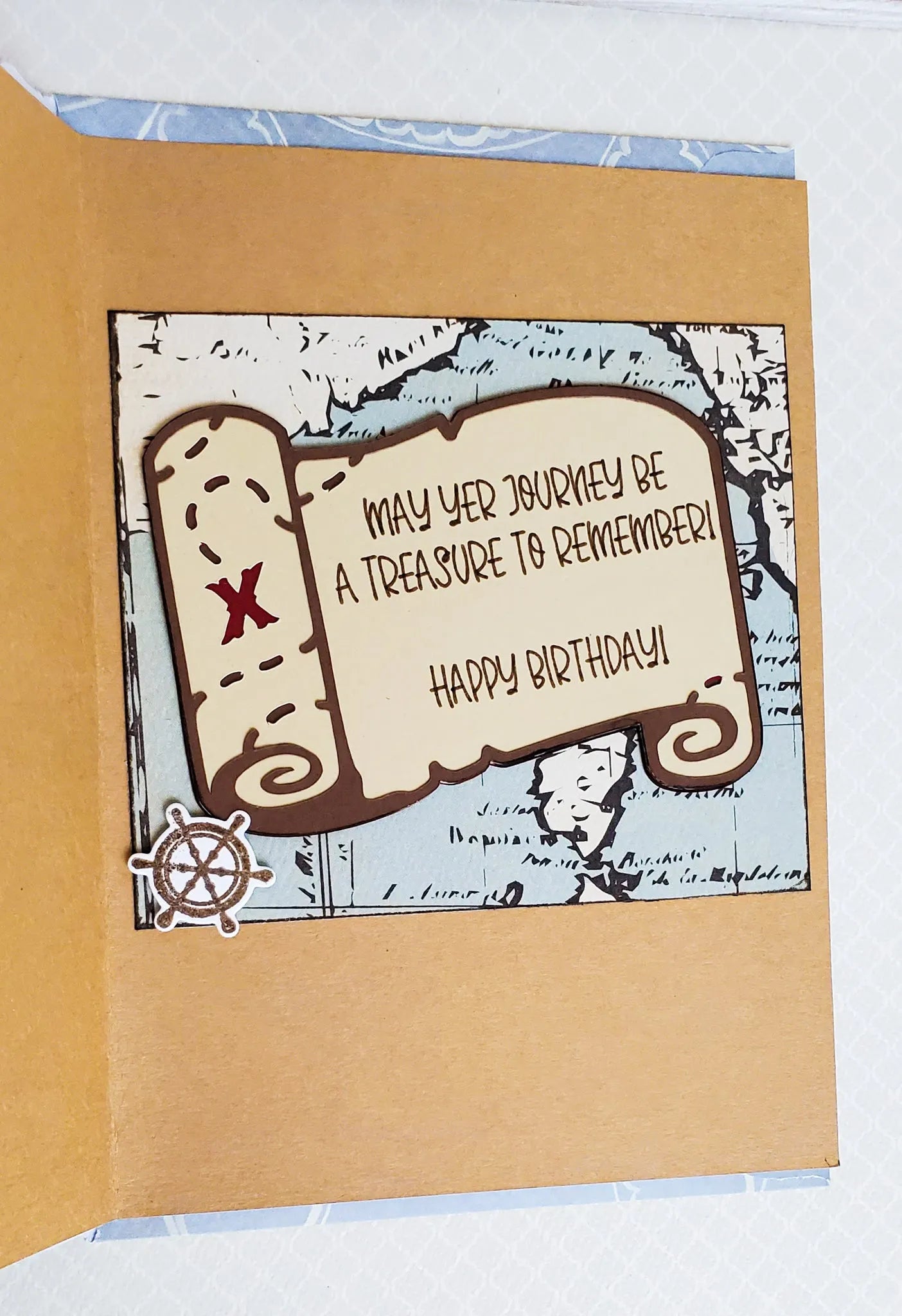 Pirate Birthday Card - New Beginning Designs