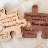 Puzzle Piece Magnet Wedding Favors - New Beginning Designs