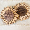 Sunflower Magnet Wedding Favors - New Beginning Designs