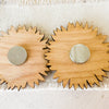 Sunflower Magnet Wedding Favors - New Beginning Designs