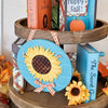 Sunflower Tier Tray Decor Set - New Beginning Designs