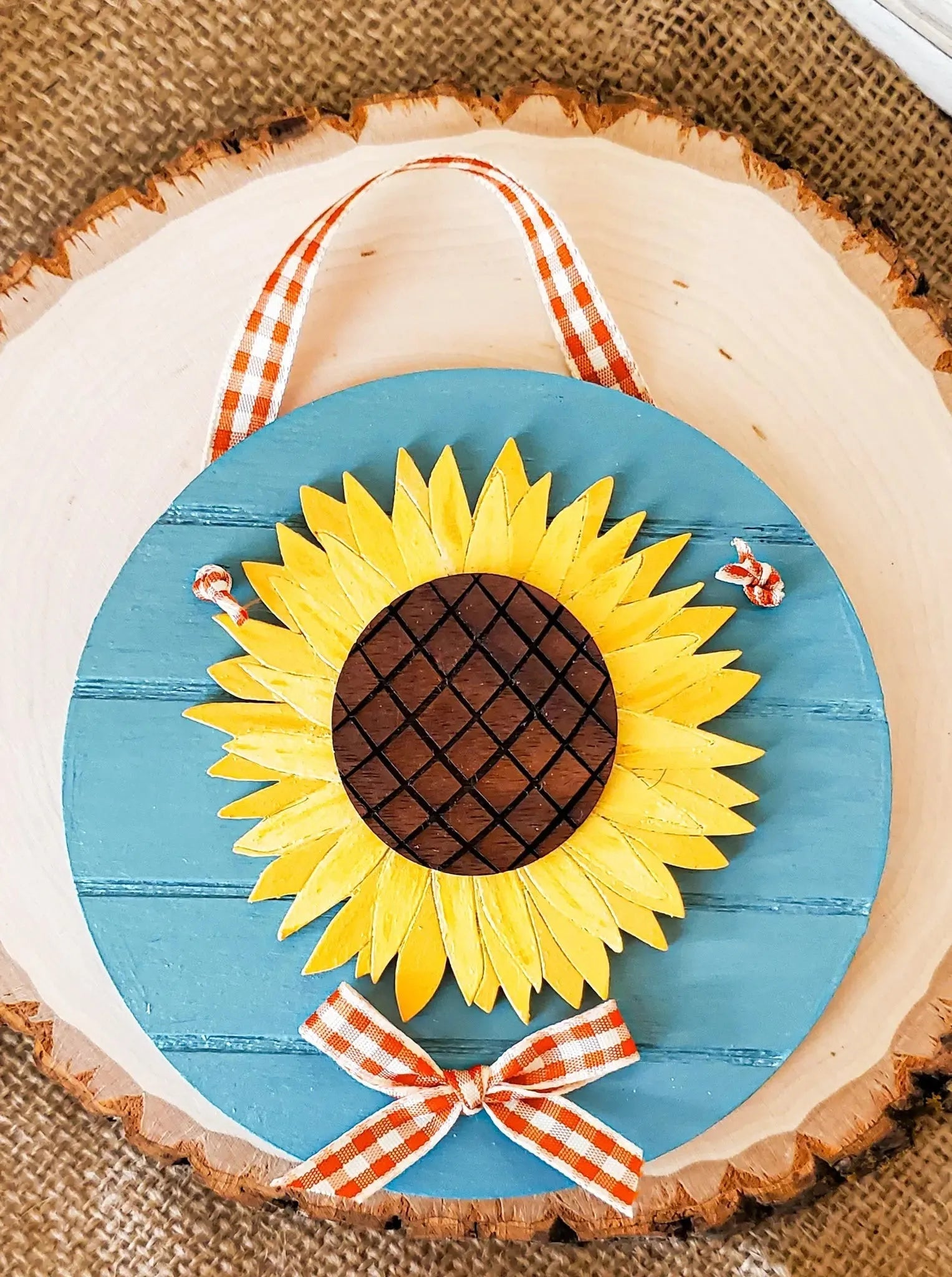 Sunflower Tier Tray Decor Set - New Beginning Designs