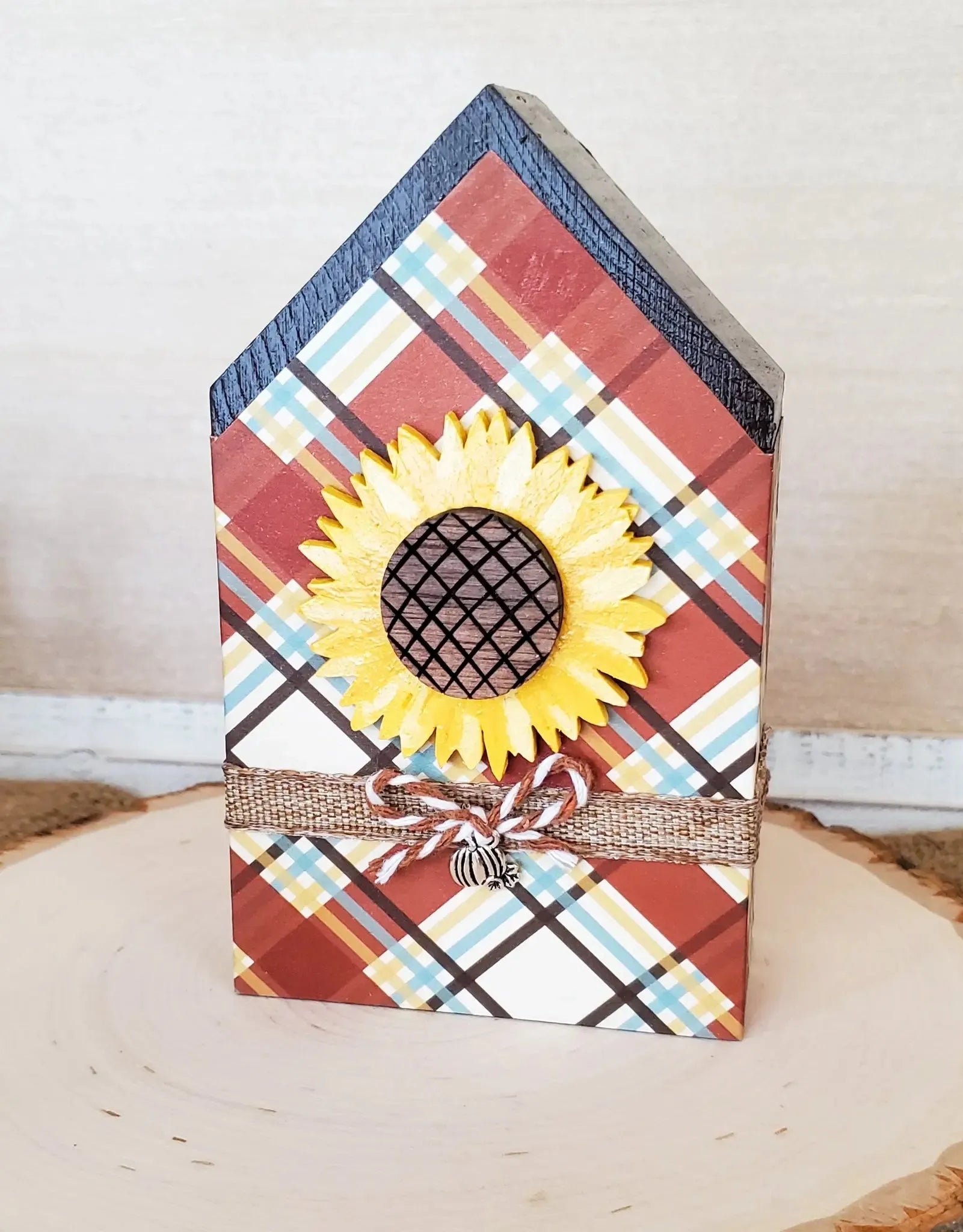 Sunflower Tier Tray Decor Set - New Beginning Designs