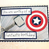 Super Hero Birthday Card - New Beginning Designs