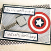 Super Hero Birthday Card - New Beginning Designs