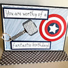 Super Hero Birthday Card - New Beginning Designs