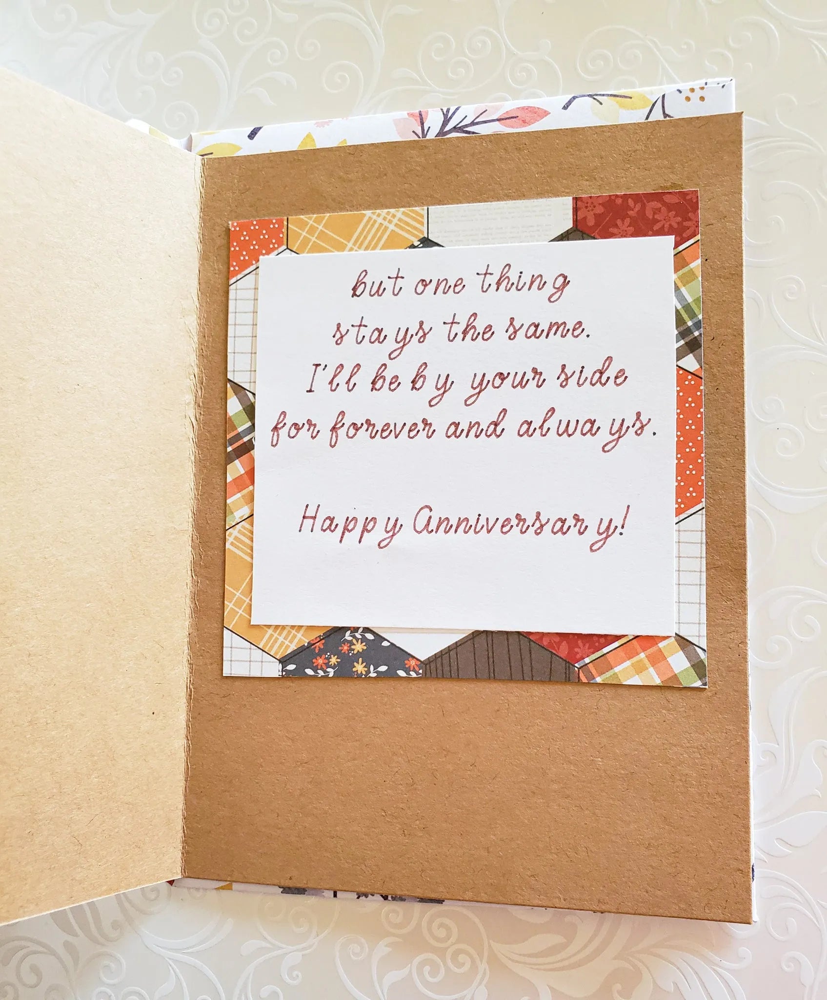 Tree and Swing Anniversary Card - New Beginning Designs