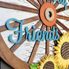 Wagon Wheel Door Sign - New Beginning Designs