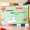 Yours Valentine Greeting Card - New Beginning Designs